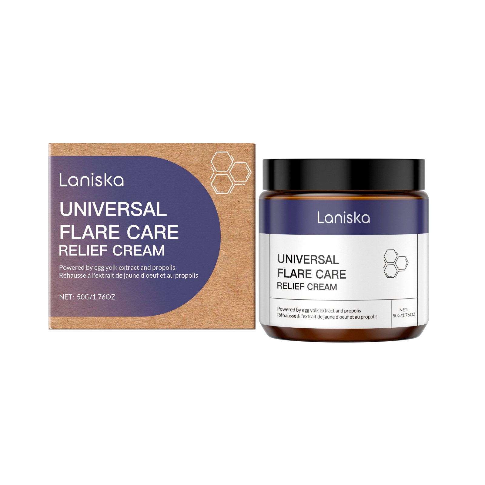 Laniska Body Care Cream Deeply Hydrates and Moisturizes, Soothes Skin Discomfort, and Can Be Applied Externally for Massage Care