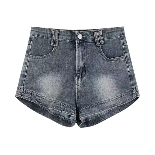 Denim Womens Shorts, Hot Girl Jeans, American Retro High Elasticity