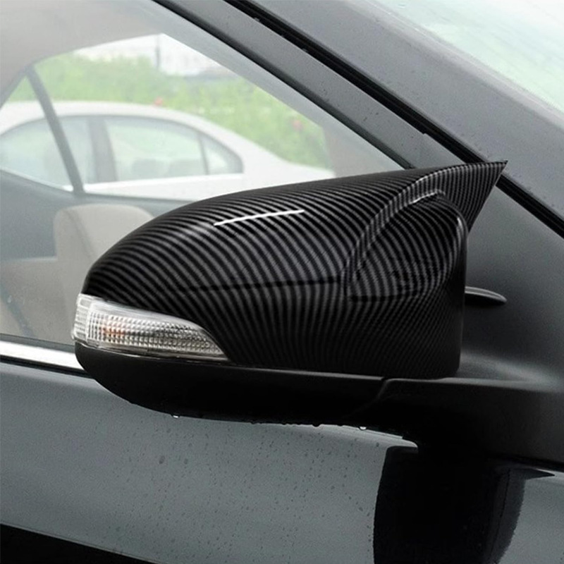 Suitable for 14-18 Corolla Camry Levin Horn-Shaped Rearview Mirror Modification Mirror Cover Body Side Mirror