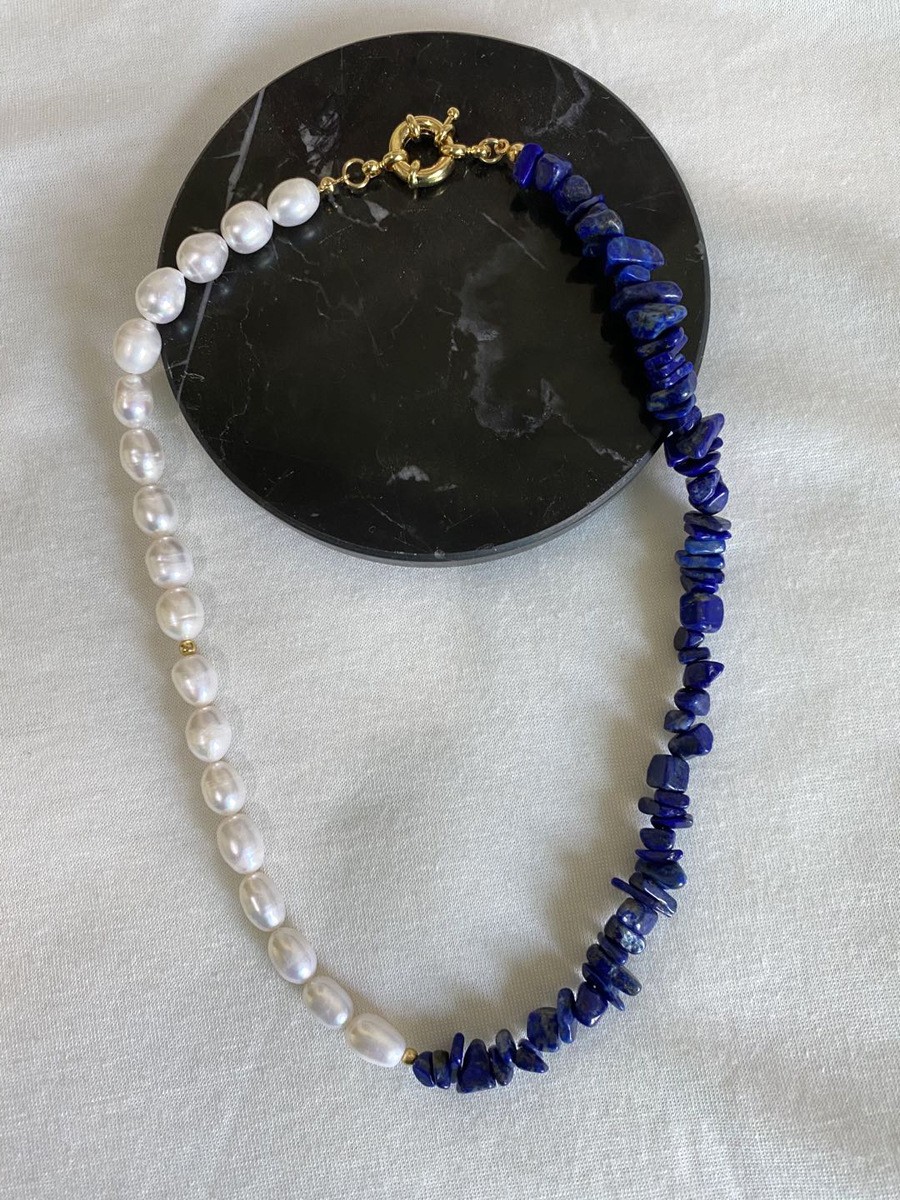 32g Weight Bracelets, Necklace Classification 2 PCS/Package Quantity Holiday, Daily Occasion Beaded, Freshwater Pearl, Titanium Steel Material Geometric Pattern Women's Gender Casual, Simple Style Style 2 PCS/Package Beaded Freshwater Pearl Titanium Steel Freshwater Pearl Jewelry Sets 44