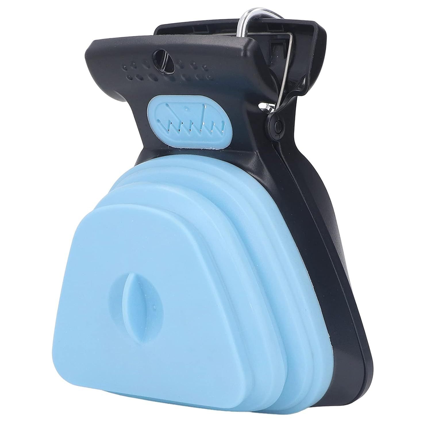 Clip de baño plegable portátil para caminar con perros al aire libre para caminar con perros para recoger heces