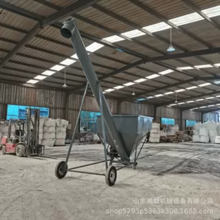 管式移动提升机 多规格轻便上料机 多规格轻便蛟龙给料机