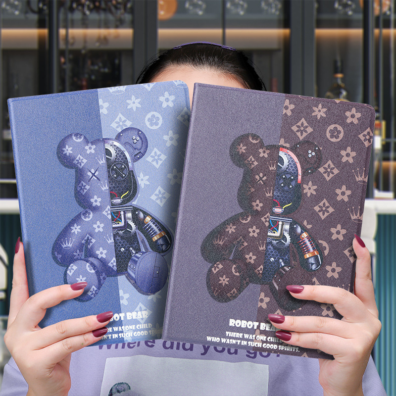 Apple 2021 Model 11.299999999999999inch Air4 Tablet Ipad10.5 Silicone 9.76 Protective Cover Flip Cover Anti-Fall