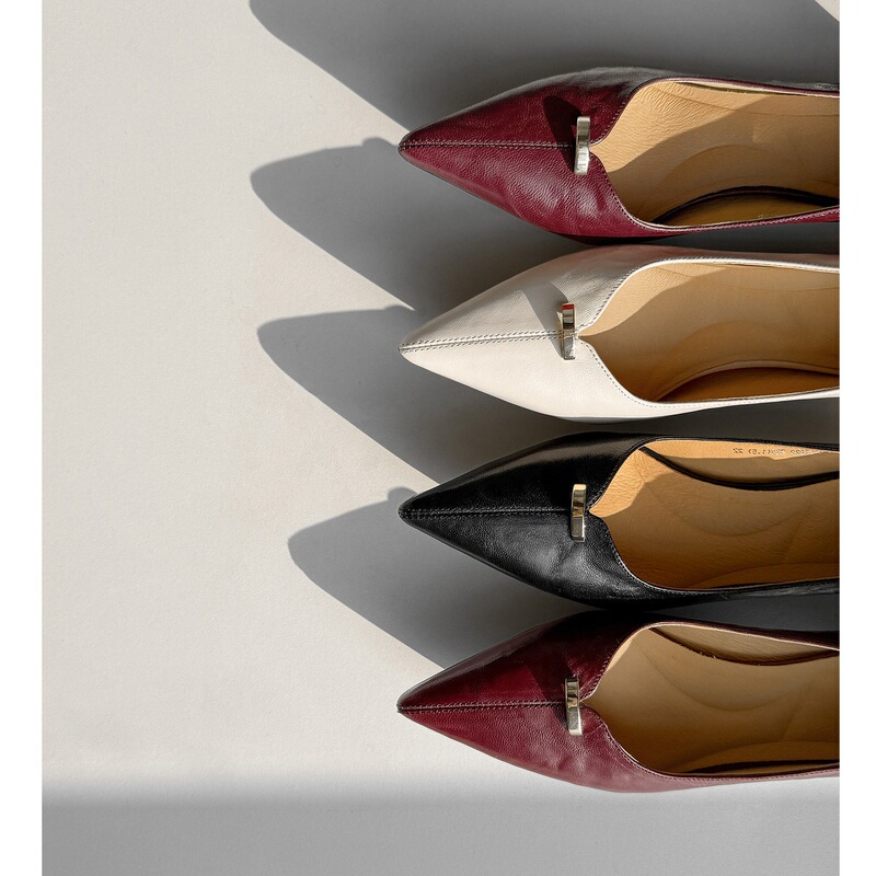 Extremely Comfortable and Easy on the Feet~5Cm Thin Cat Heel High Heels for Women, New Pointed Toe Genuine Leather Shoes for Parties, Professional Wear, and Commuting, Size 40 Extremely Comfortable and Easy on the Feet~5Cm Thin Cat Heel High Heels for Women, New Pointed Toe Genuine Leather Shoes for Parties, Professional Wear, and Commuting, Size 40