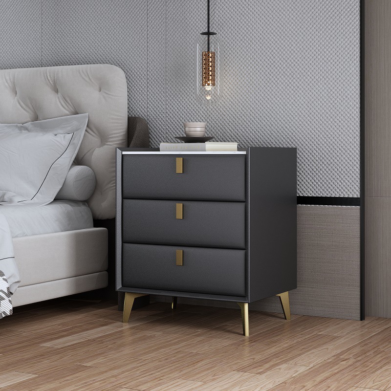 Madera maciza oro gris oscuro