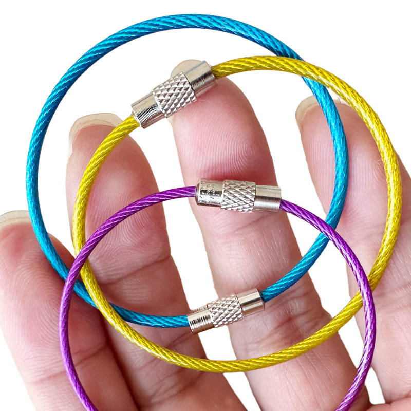 304不锈钢彩色钢丝绳圈钥匙扣_主图 (1).jpg