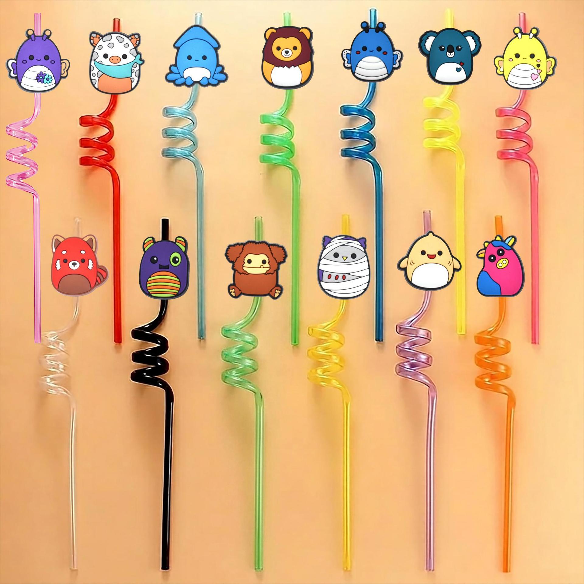 Creative cartoon small accessory with animals PVC