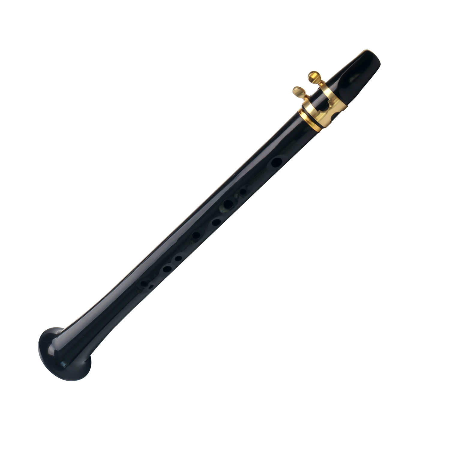 Campana boca bolsillo saxofón mini saxofón 11-agujero saxofón simple portátil saxofón C ajuste