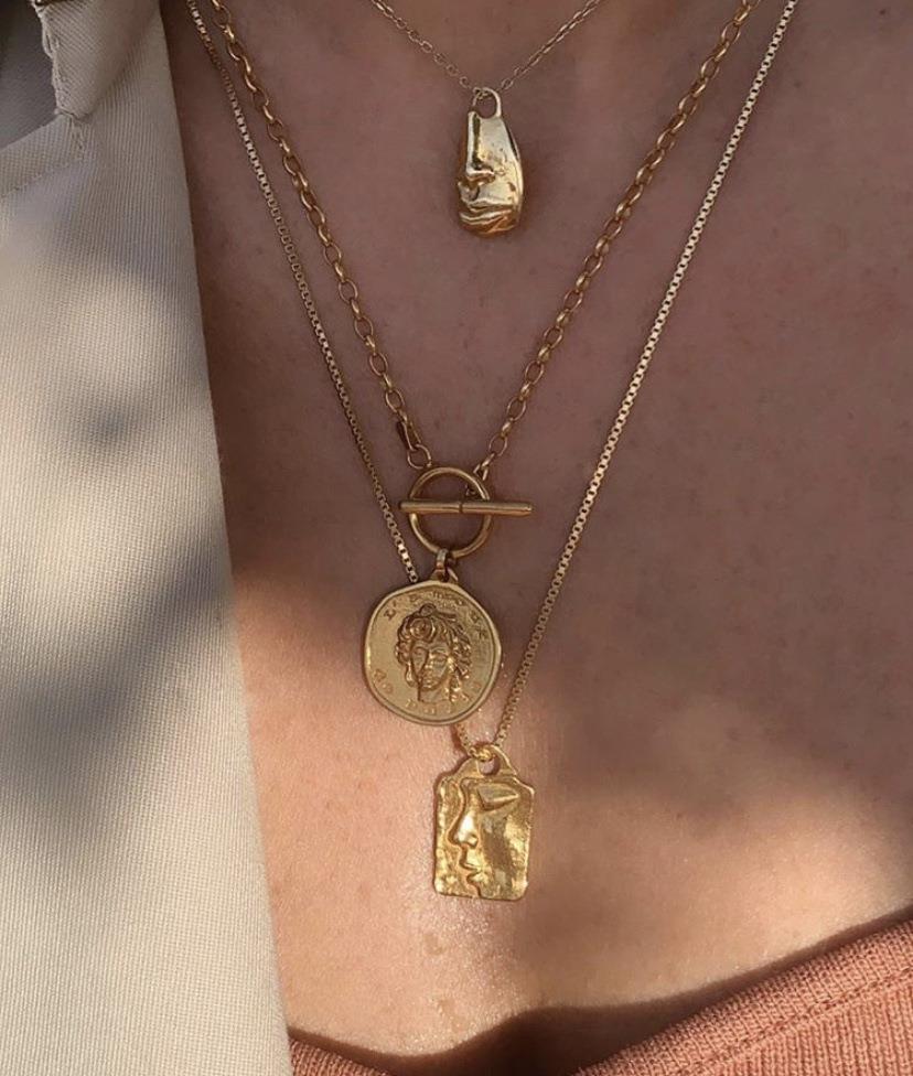 Fashion Geometric Copper Necklace 1 Piece