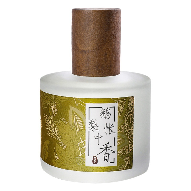 Suministro directo de fábrica libro ganso pera tienda fragancia luz perfume colección moda nacional estilo antiguo fragancia antigua perfume chino 50ml
