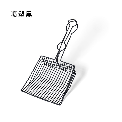 Wholesale Pet Scooping Tools Large Metal Litter Box Shovel Cat Litter Shovel Fast Filtering Pet Litter Grabber