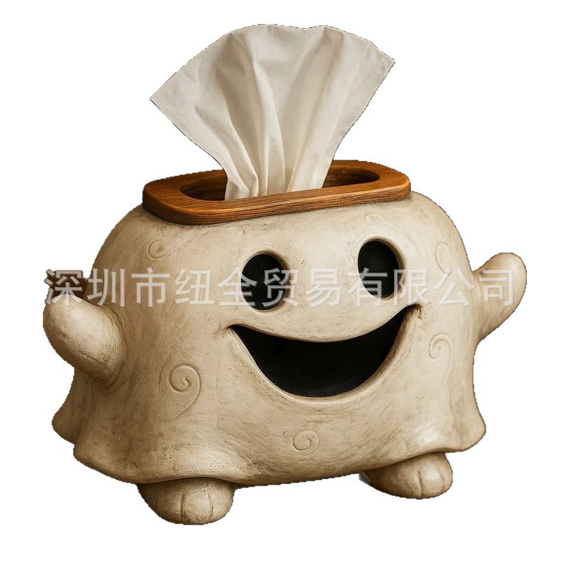 跨境热销Ghost Tissue Box Holder鬼纸巾盒架|undefined