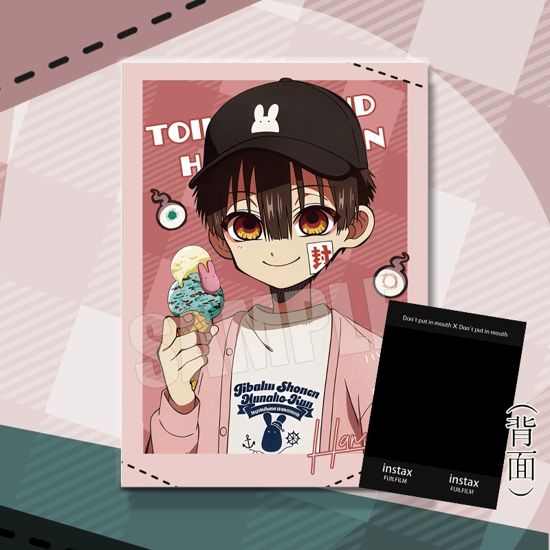 Набор полароидов Hanako-kun 10‑летие — коллекционные карточки 6,5×9 см