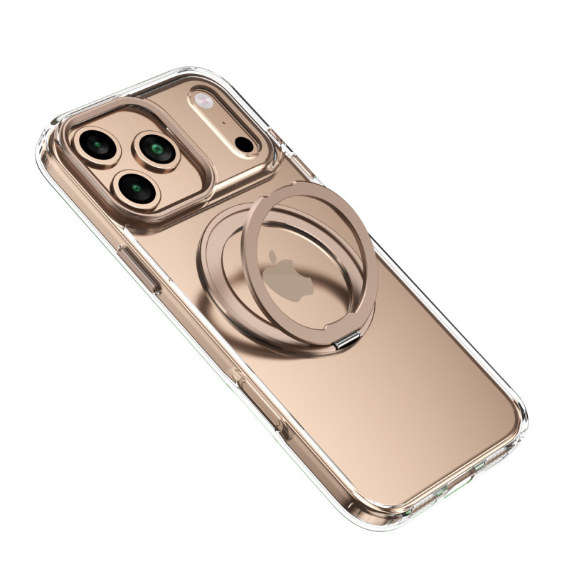 iPhone17promax磁気電話ケースApple 16保護カバーに適したクロスボーダーホットセール360回転スタンド|undefined