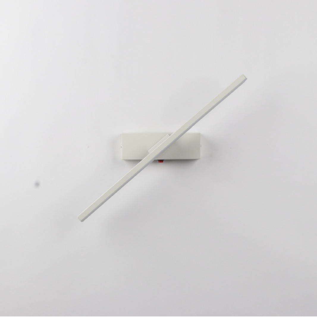 LED con interruptor moderno minimalista giratorio lámpara de pared dormitorio cabezal de cama TV de fondo lámpara de pared de pasillo