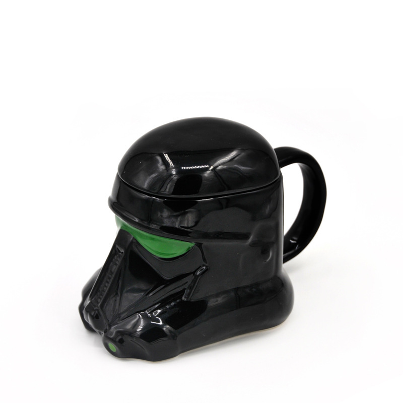 Star Wars Darth Vader Taza de Star Wars Taza de Samurai Negro Taza de Soldado Blanco Taza