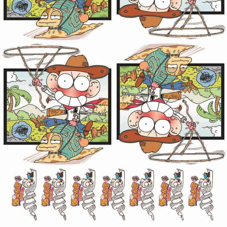 柯式烫画 女装烫画 热转印烫画膜烫画