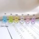 Japanese Style Cute Fresh Jelly Sense Mini Bear Pendant Material Earrings Accessories DIY Jewelry Accessories