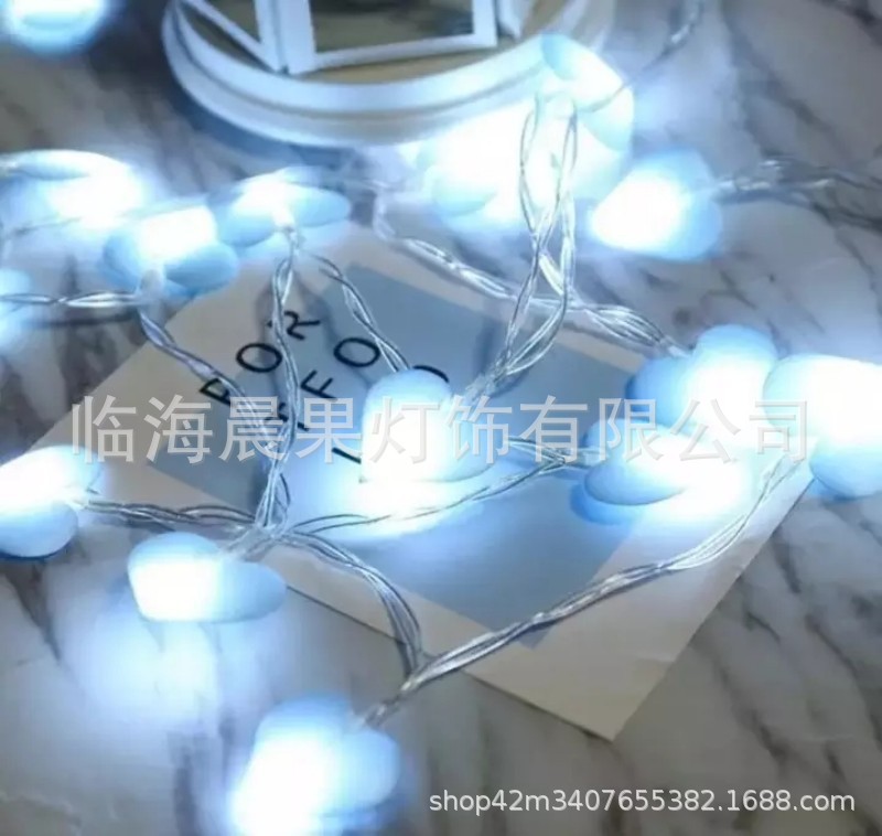 网红灯少女心灯串 LED爱心灯小彩灯宿舍卧室装饰灯