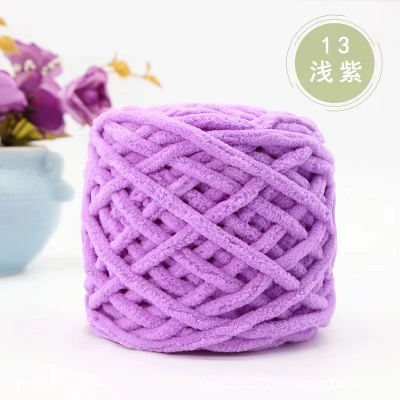 Шар пряжи шерстяной (ice yarn) — 15 м, толстая нитка, множество цветов для шарфов шапок тапочек