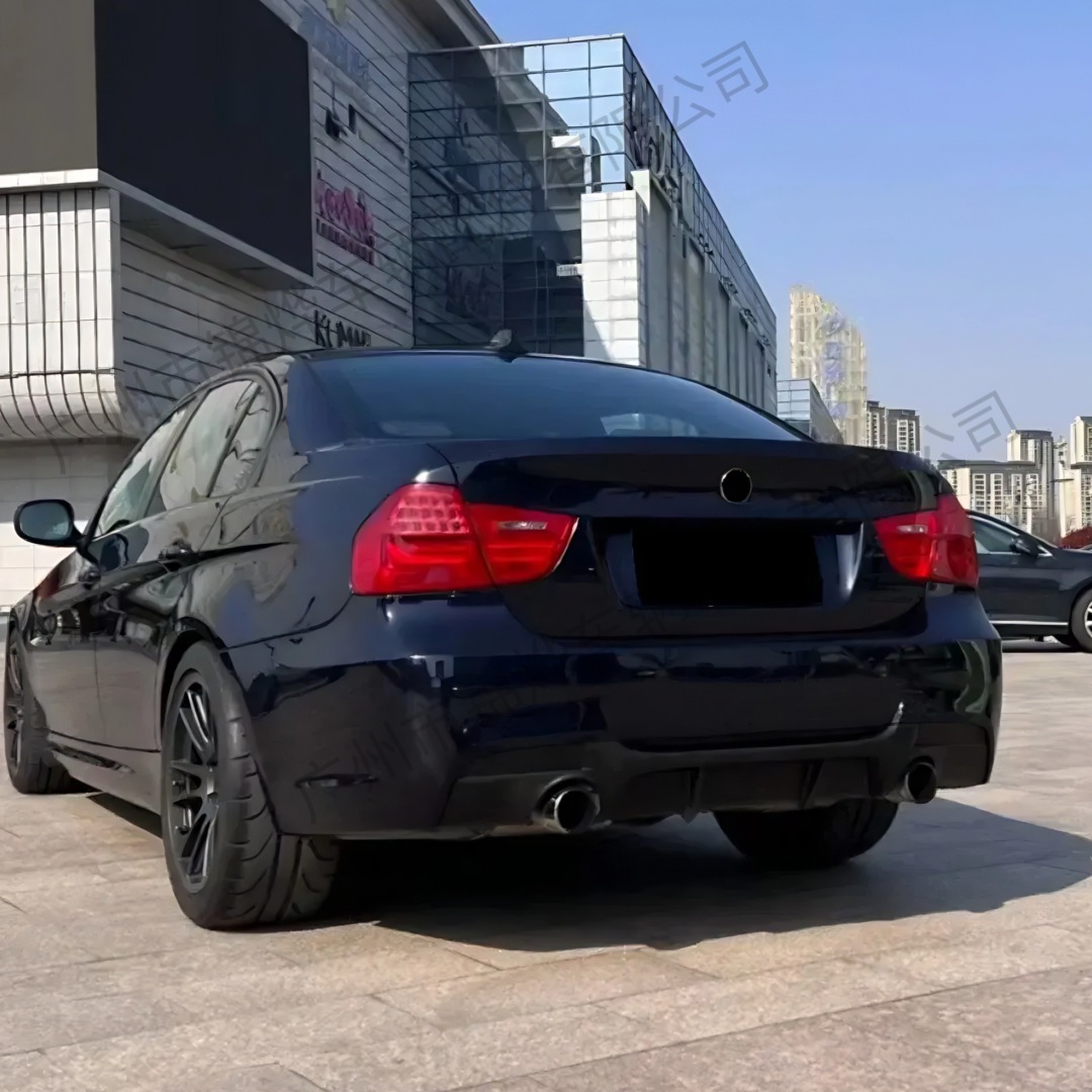 Suitable for Bmw 3 Series 05-12 E90E92E93 Modified Mp Model Bilateral Single Outlet/Double Outlet Rear Spoiler Surround