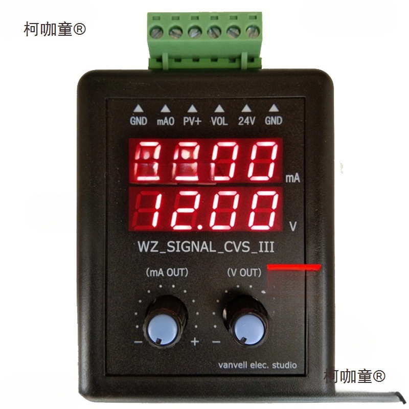 4-20mA信号发生器24V电流电压变送器校验仪信号源0-10V恒流麦太保