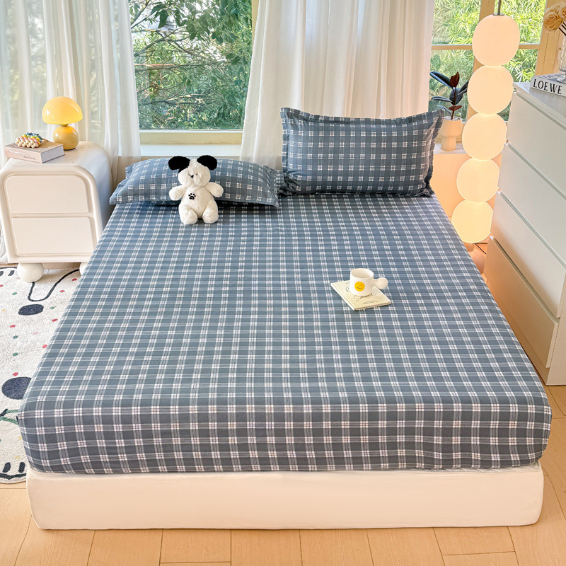 Funda de cama fija Colcha Simmons Cubierta protectora Cubierta de polvo Colchón Cubierta de cama individual Doble individual Sábana de cama antideslizante transfronteriza