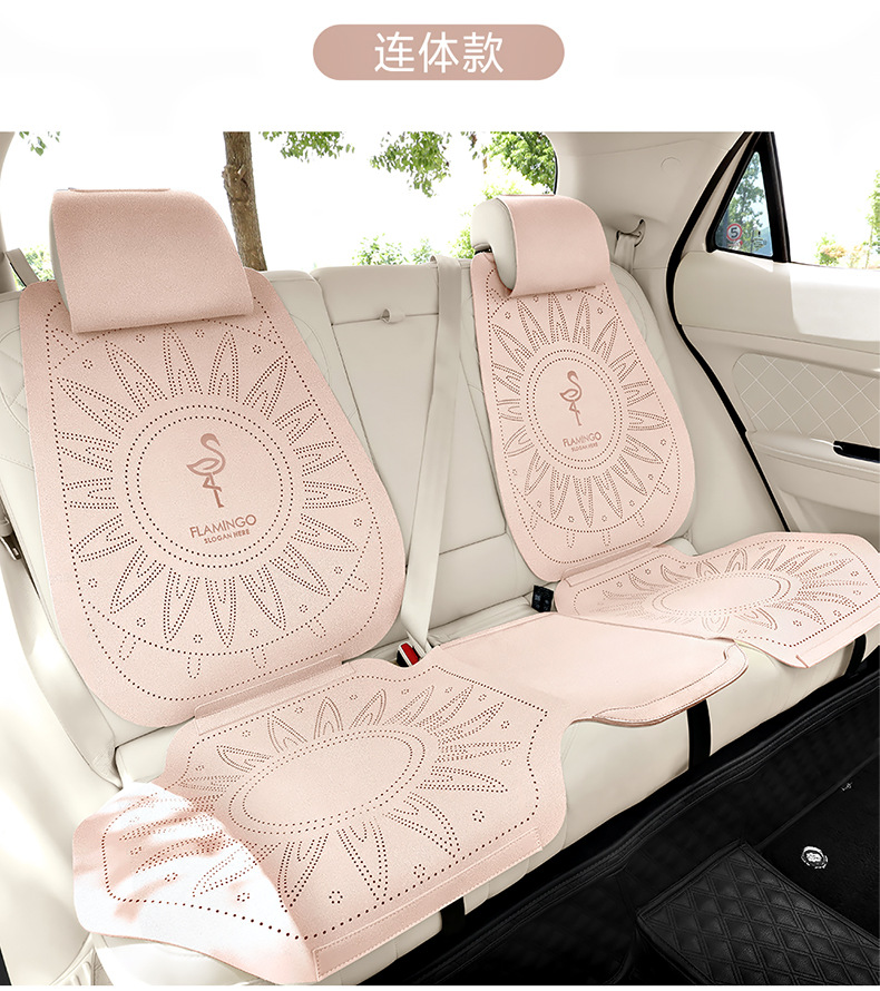 26 Models of Seat Covers Suitable for Byd Seagull and Flamingo, Suitable for All Seasons, Made of Suede and Breathable Ice Silk