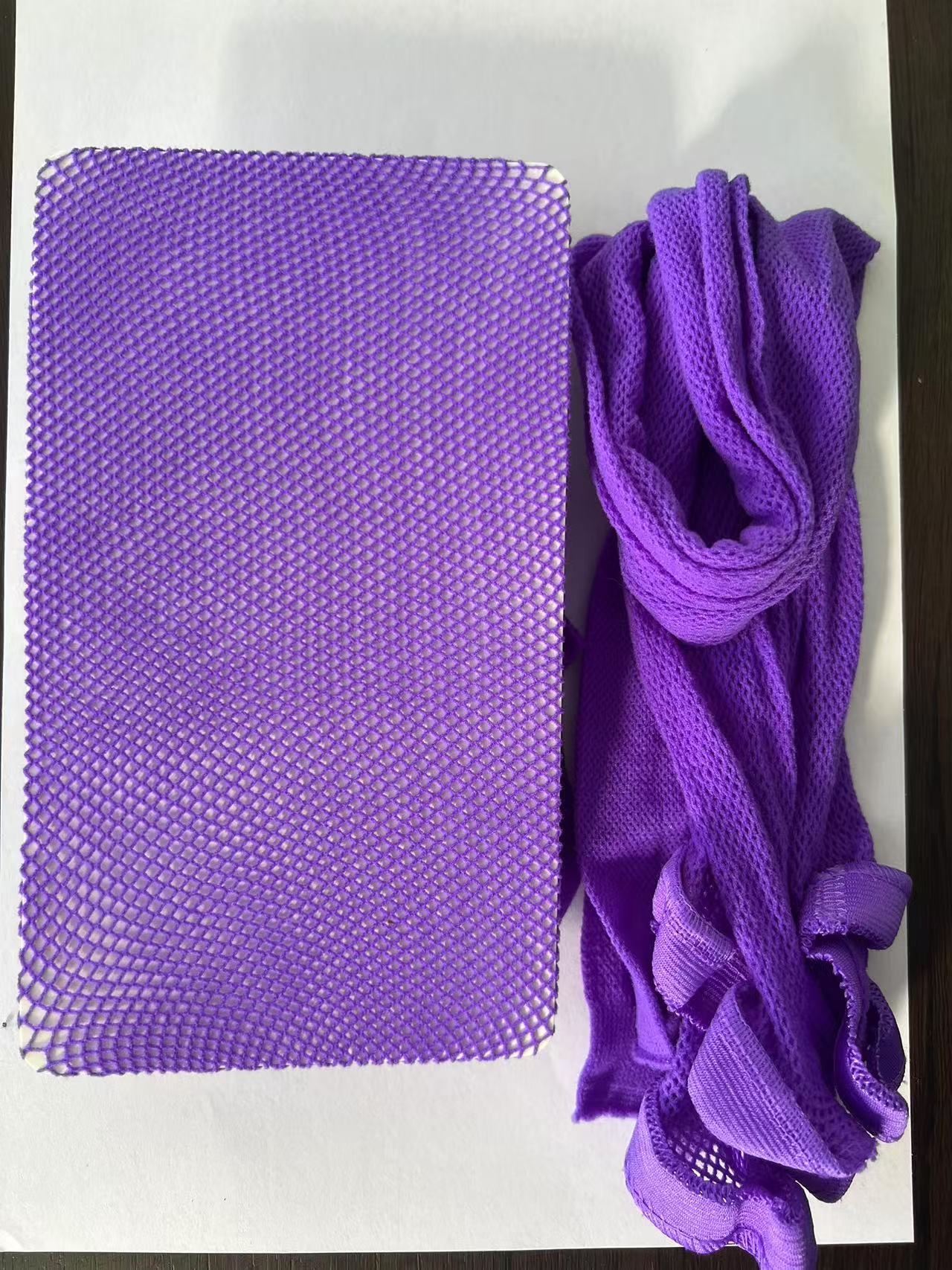 스팟 파인 메쉬 퍼플