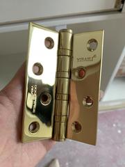 5YA1批發依佰利pvd亮金色合頁4寸灰黑色不鏽鋼靜音黃古銅合頁室內