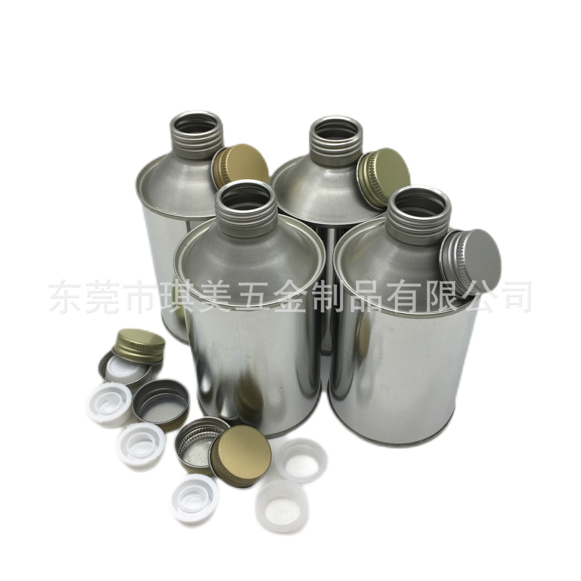 样品罐添加剂润滑油火炬型250ml铁螺丝盖圆形罐