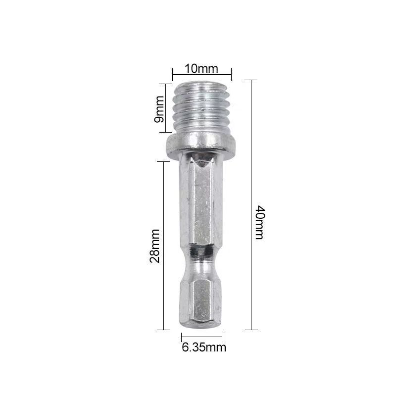 Chamfer de inyección de cera de diamante M10 - 20 / 35 / 50mm broca ream molino angular escalonado cónico broca de molienda seca