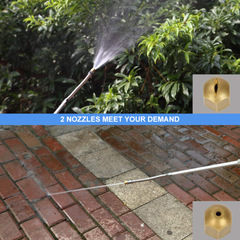 Car wash water gun without wiping car brush, car fogging water wax car wash nozzle, air conditioning cleaning spray liquid gun car wash direct sales