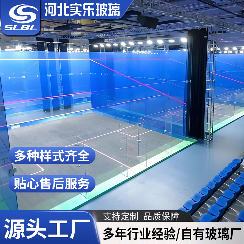 International Standard Full-Glass Squash Court, WSF Certified Indoor Tempered Glass Squash Court Full Set International Standard Full-Glass Squash Court, WSF Certified Indoor Tempered Glass Squash Court Full Set