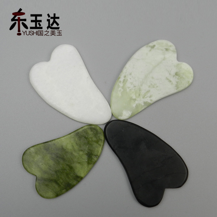 Jade Scraper Facial Scraper Whole Body Eye Stamping Stick Household Scraper Facial Beauty Lacquer Massager