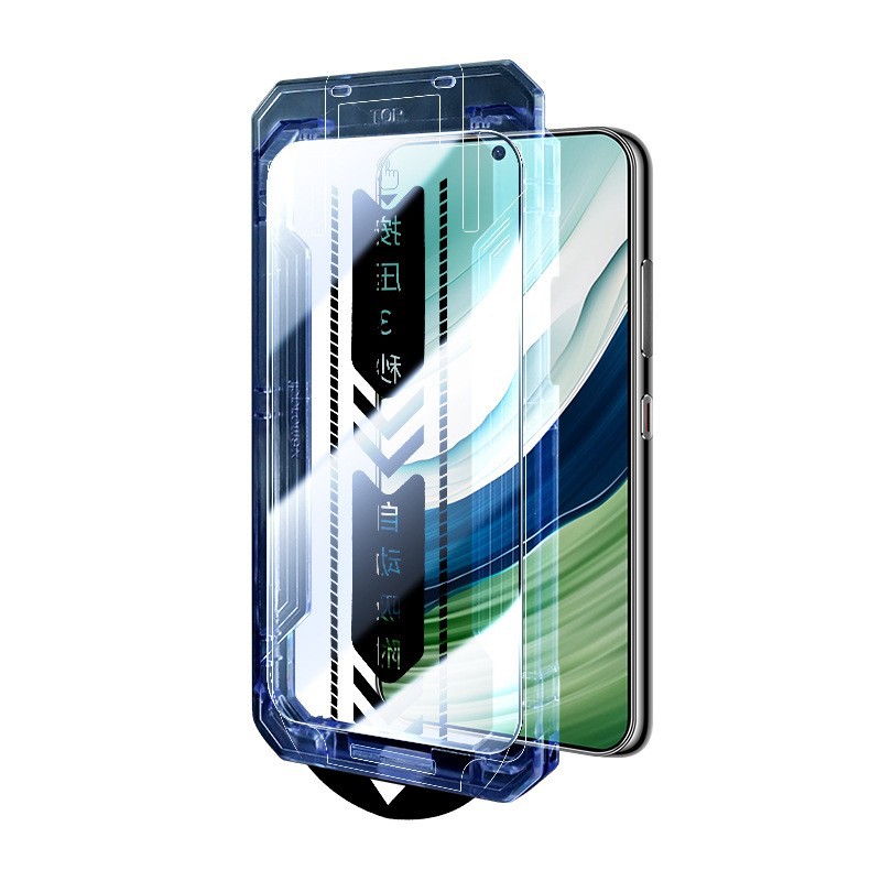 For K80/k80proK70K70Pro Millet Red Rice Series Seconds Sticker Box Full Screen Tempered Film Dust-free Bin