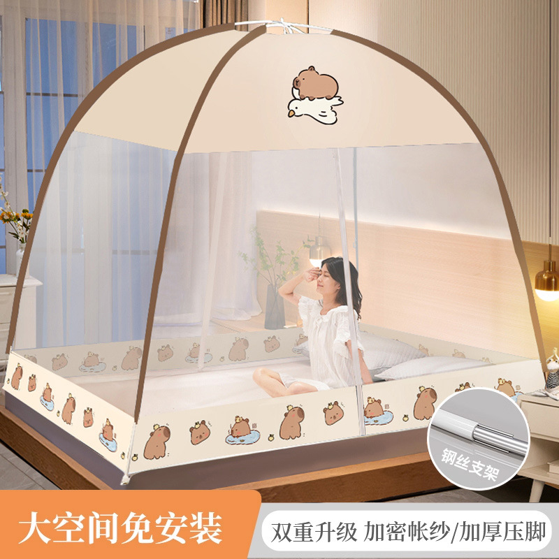 [A prueba de polvo] Bañando al Cuy (Tipo Alambre de Acero) / Cama de 1,2 m [1,2 Ancho * 2,0 longitud] instalación-libre · abrir y usar · Aumentar el espacio