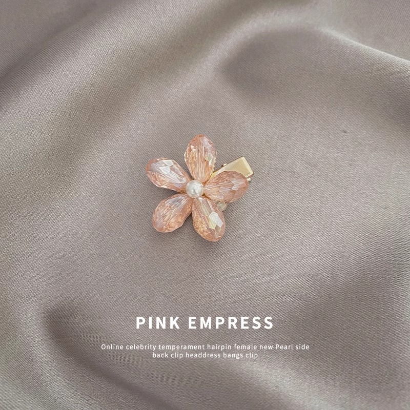 Pequeño clip de cabello de perla clip de cabello de mujer nuevo clip lateral de alta gama exquisita adornamiento para el cabello al por mayor