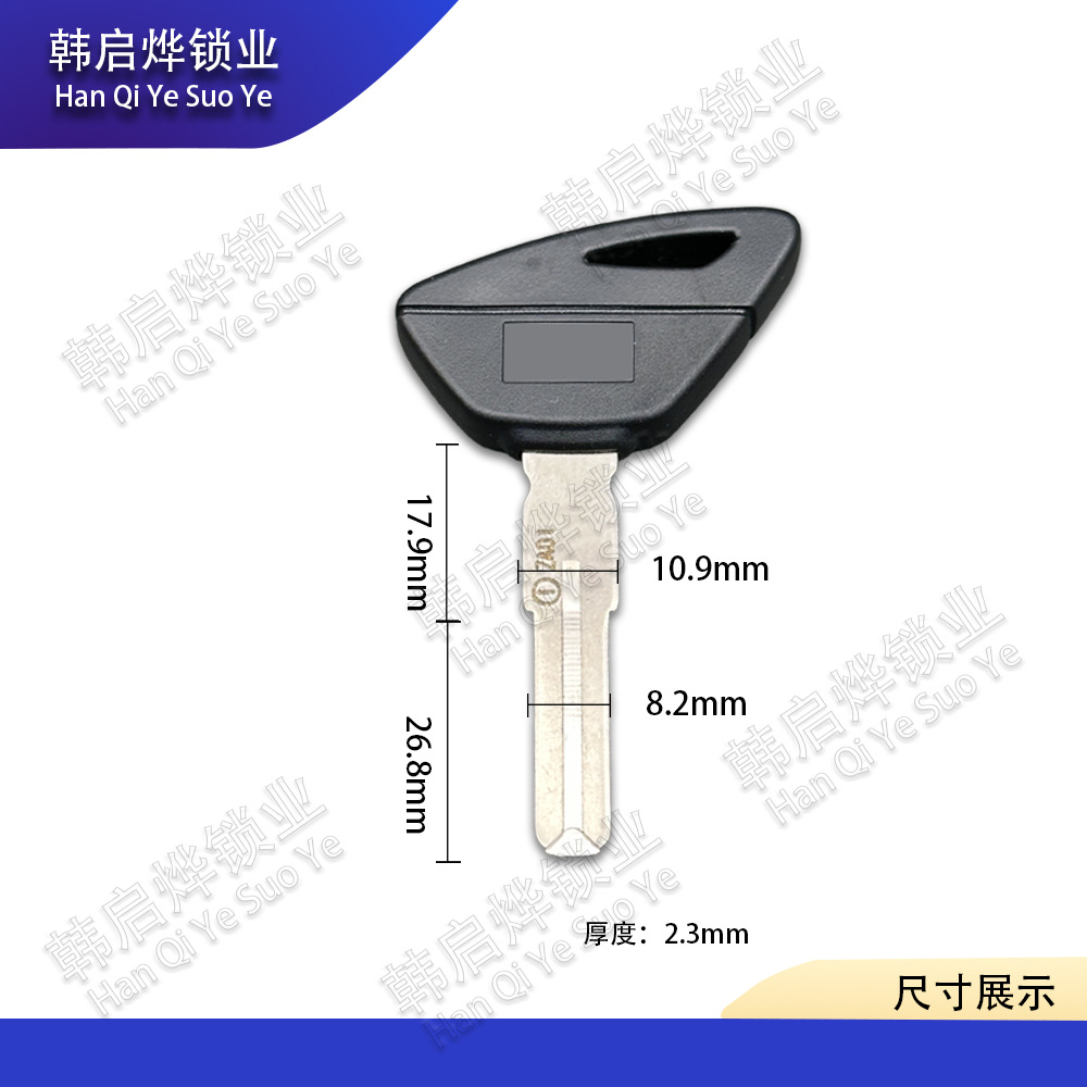 Suitable for Aprilia Rsv4 Tuono Dorsoduro 750 1200 Chip Key Blank