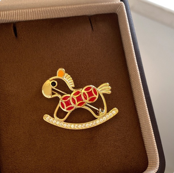 Elegante bloem broche voor dames modieuze speld voor kleding_voghion.com