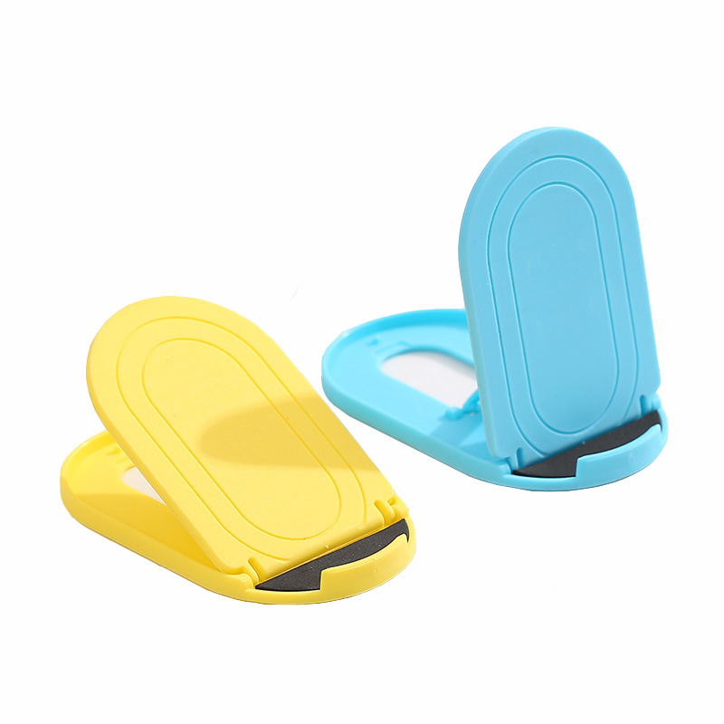 Teléfono móvil soporte de escritorio tableta del teléfono móvil plegable soporte perezoso portátil creativo mini regalo personalizable LOGO