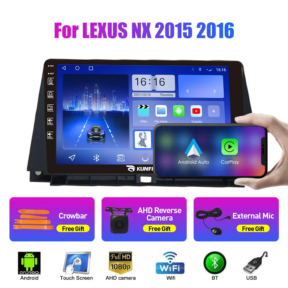 Подходит для Lexus NX2015-2016 Android car navigation GPS разворот изображение все в одном