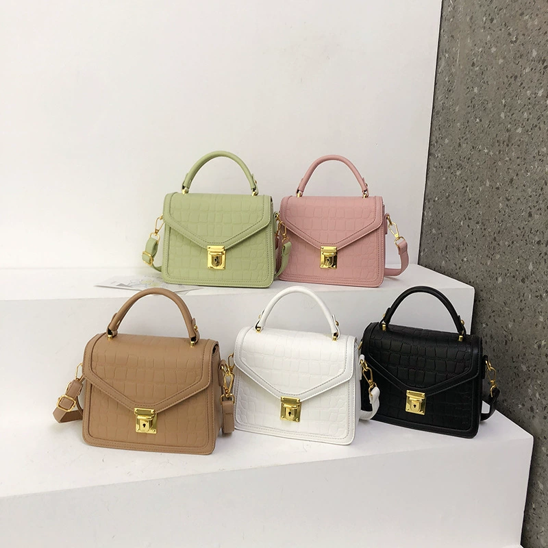 Fashionable retro shoulder bag, Korean style, 2023 collection, internet celebrity