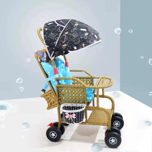 Double braided seat back adjustment plus shed and cushions Air pocket seat belt basket mosquito net