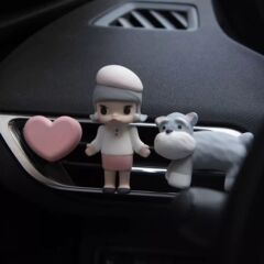 装飾品、かわいい車のインテリアアクセサリー、車の装飾、スノーナリ+カップルアロマセラピー、車の香水、エアアウトレットアロマセラピー