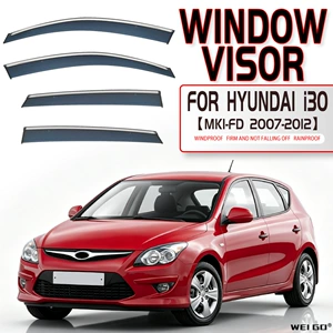 Hyundai I30 Elantra Touring üçün Yan Şüşənin Yağış Qoruyucusu