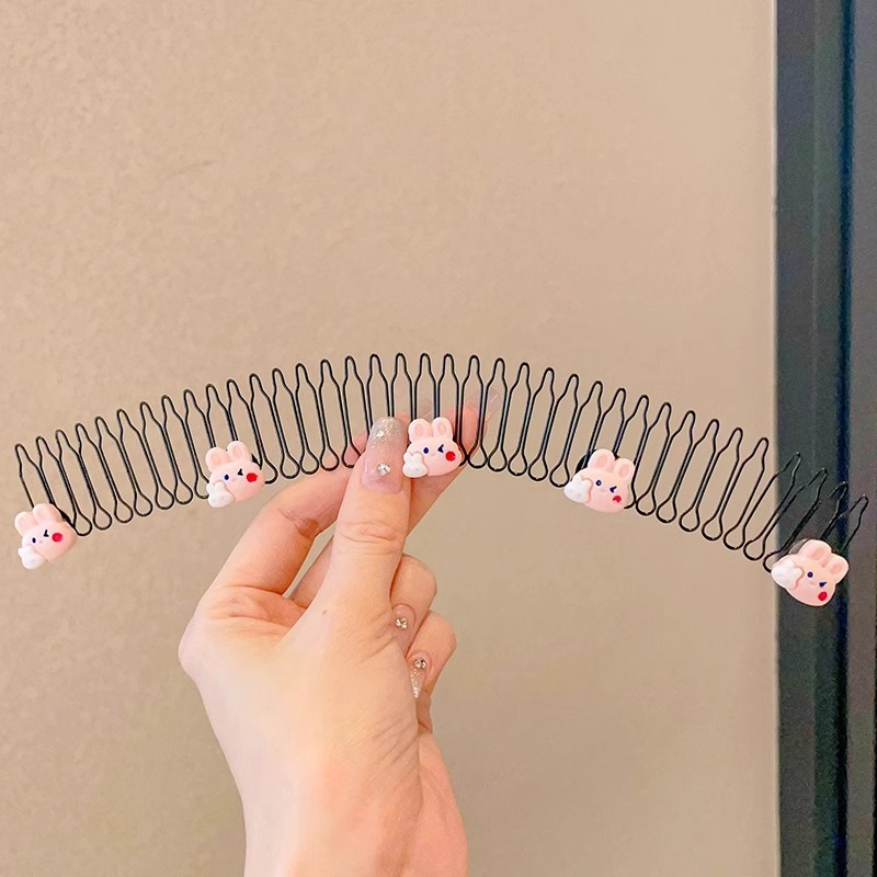 Niña tira peinado de cabello de niños peinado de cabello de artefactos detrás de la cabeza clip de cabello de cabello de niñas peinado de cabello de cabeza