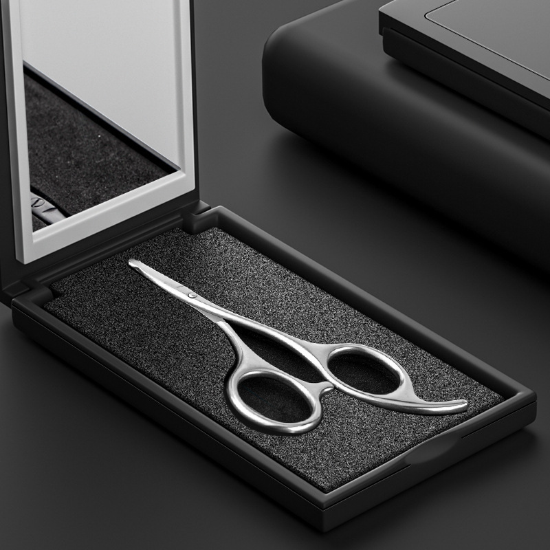 Hook tail round head nose hair clipper box