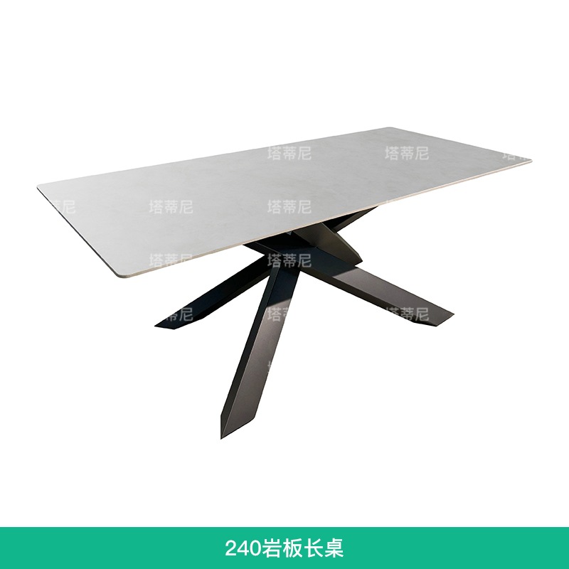 Mesa y silla de ocio al aire libre de cuerda, mesa larga de aleación de aluminio, jardín al aire libre, muebles impermeables y protectores solares