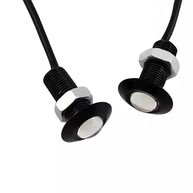 Новый ультратонкий Eagle Eyor Eight Light Автомобильный мотоцикл модифицированный светодиодный свет 18MM однослойный алюминиевый корпус ультратонкий свет заднего хода